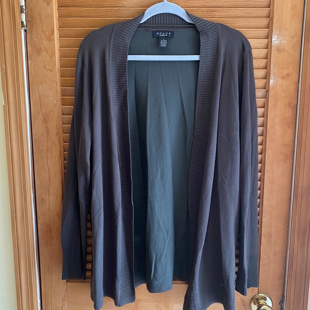 Grace Dark Green Sweater